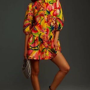 Farm Rio for Anthropologie Dress M